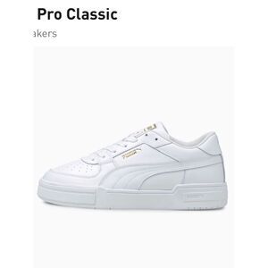 Puma CA Pro All-White Low-Top Sneakers size 8.5